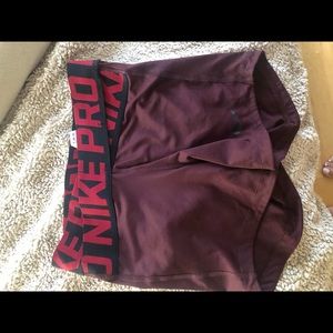 Nike pro shorts